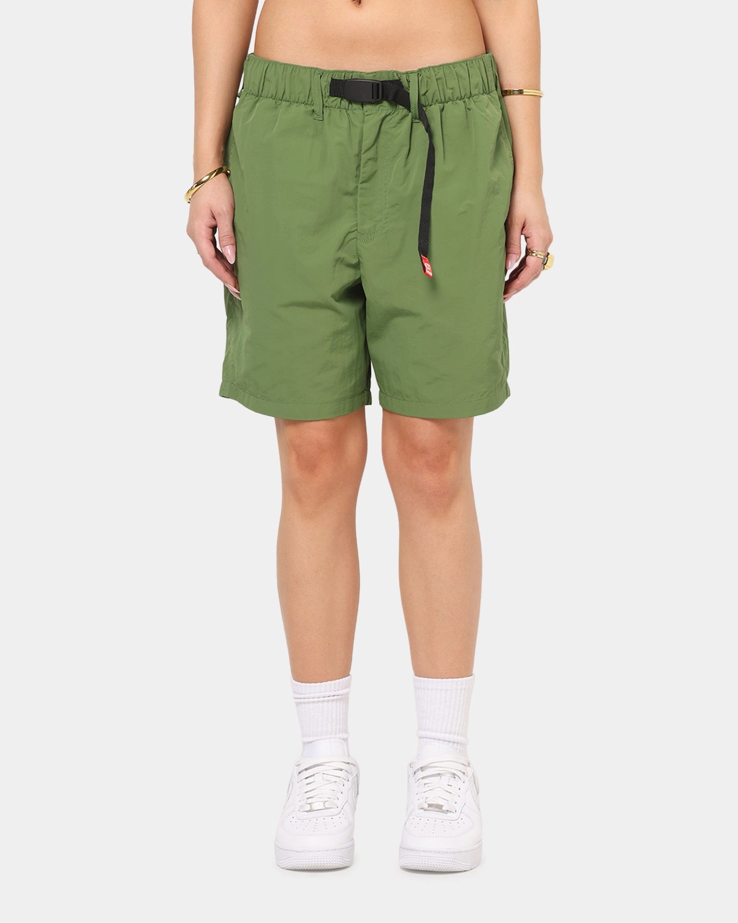 Carre International Shorts Khaki Effortless Layer