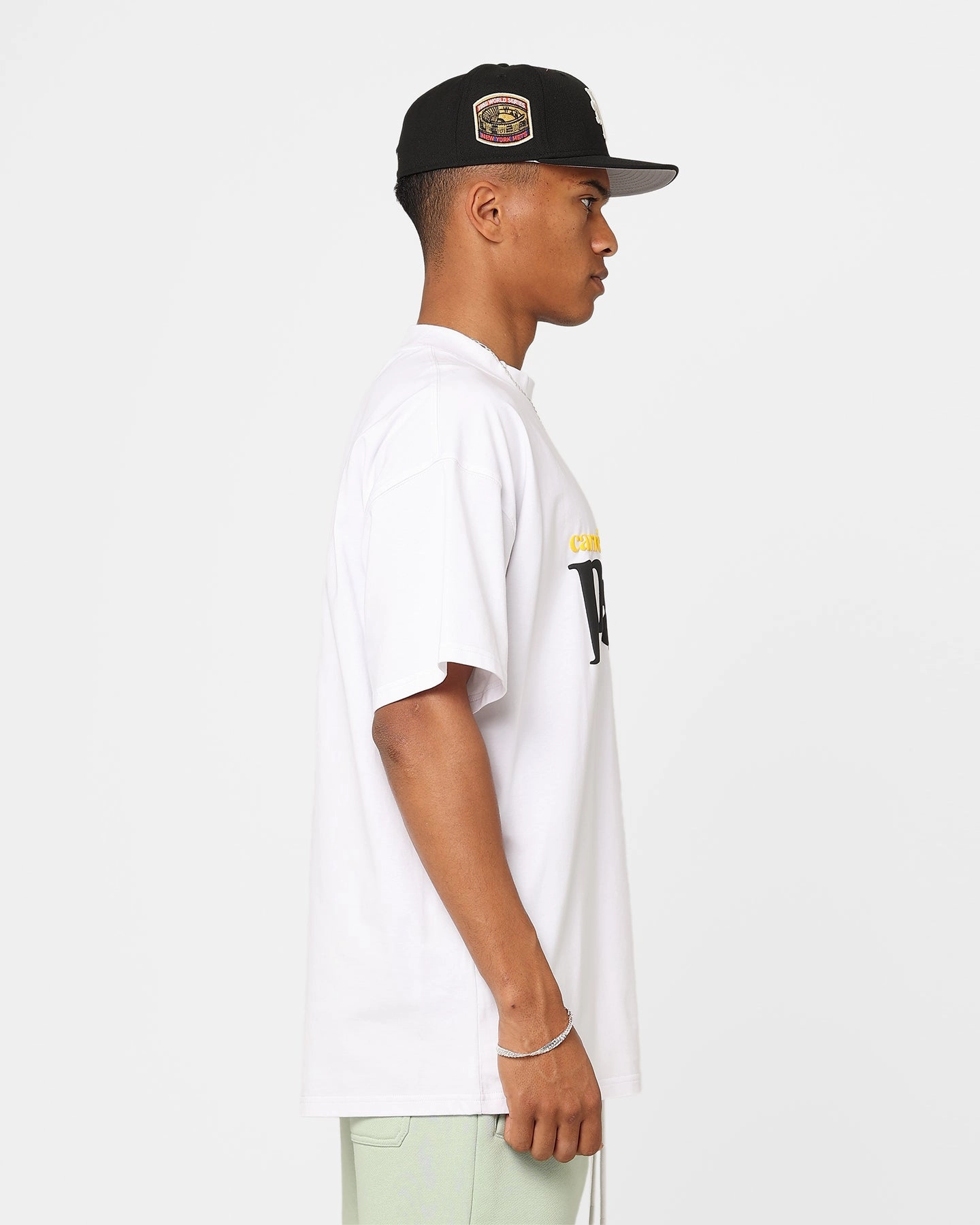 Carre Petal Oversized T-Shirt White Casual Everyday Gym workout