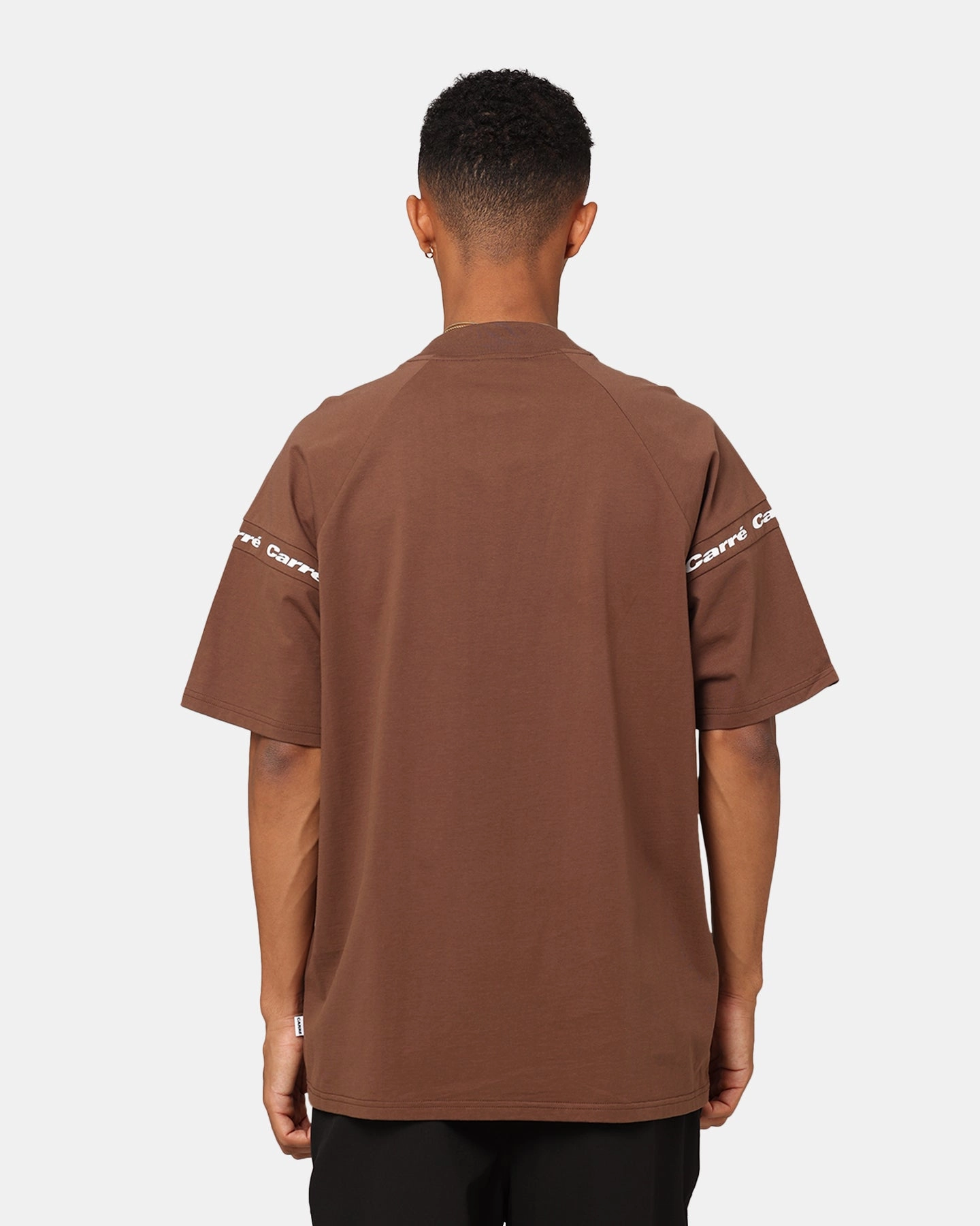 Carre Prime Oversized Raglan T-Shirt Dark Brown ComfortOptimizedConstruction