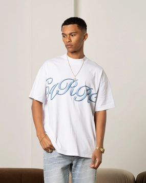 Carre Rolling Oversized T-Shirt White Casual Statement Classic Design