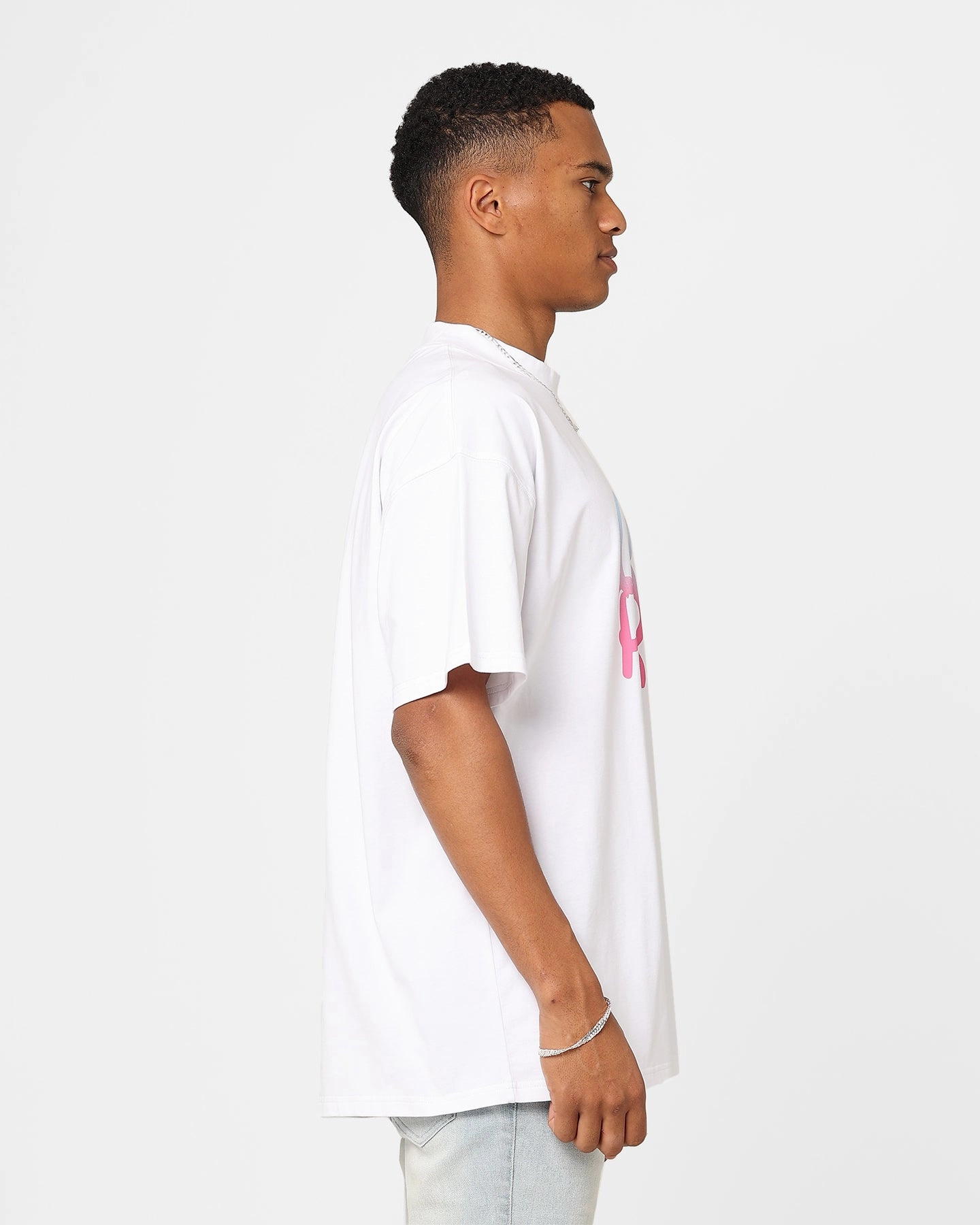 Carre Slap Oversized T-Shirt White ReinforcedShoulderPanels