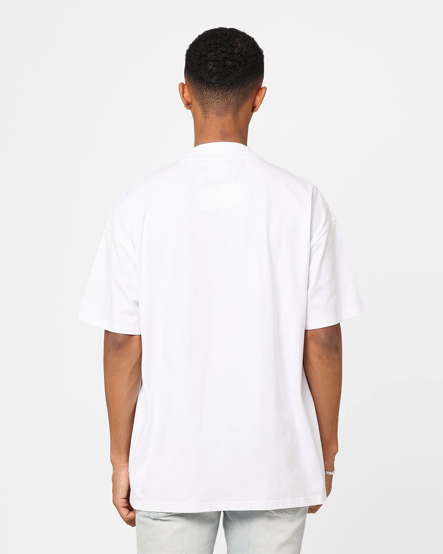 Carre Slap Oversized T-Shirt White Low carbon footprint All-Season Comfort Wear