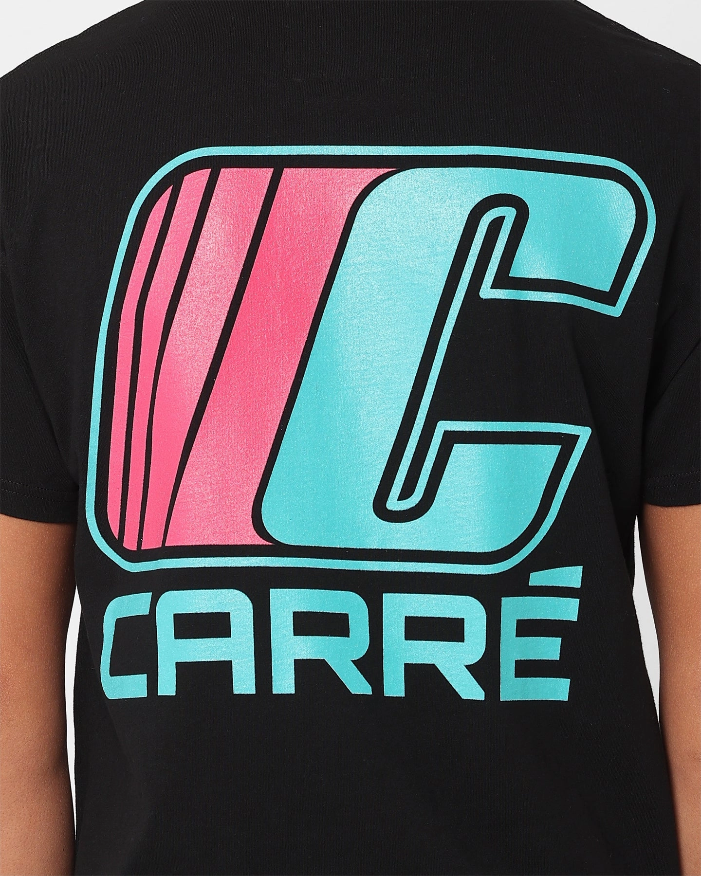 Fashion and Comfort Carre Speed Oversized T-Shirt Black