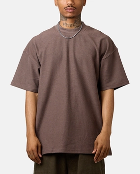 Carre Terry Oversized T-Shirt Brown Indoor Comfort