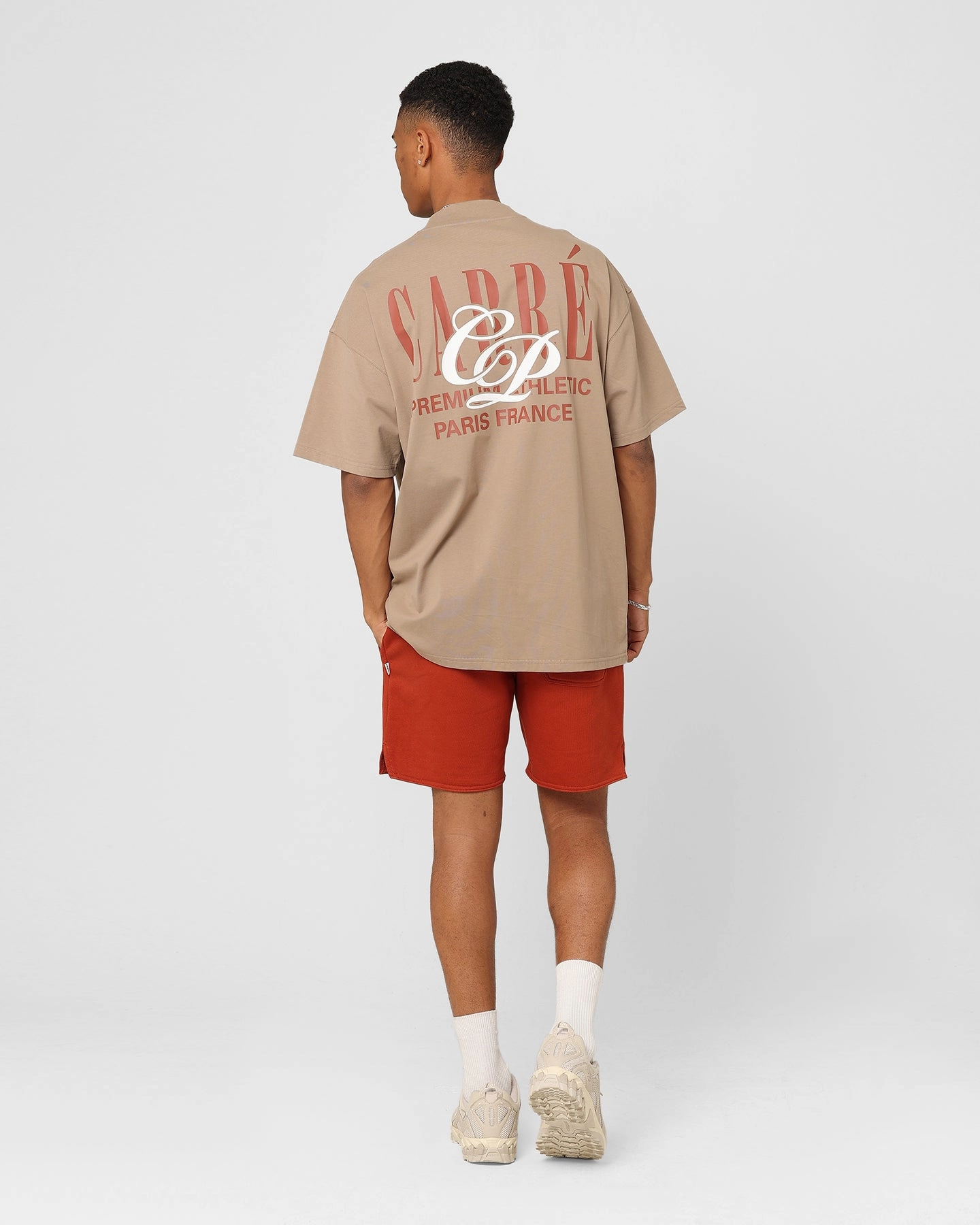 Carre TT Oversized T-Shirt Mocha Daily Casual