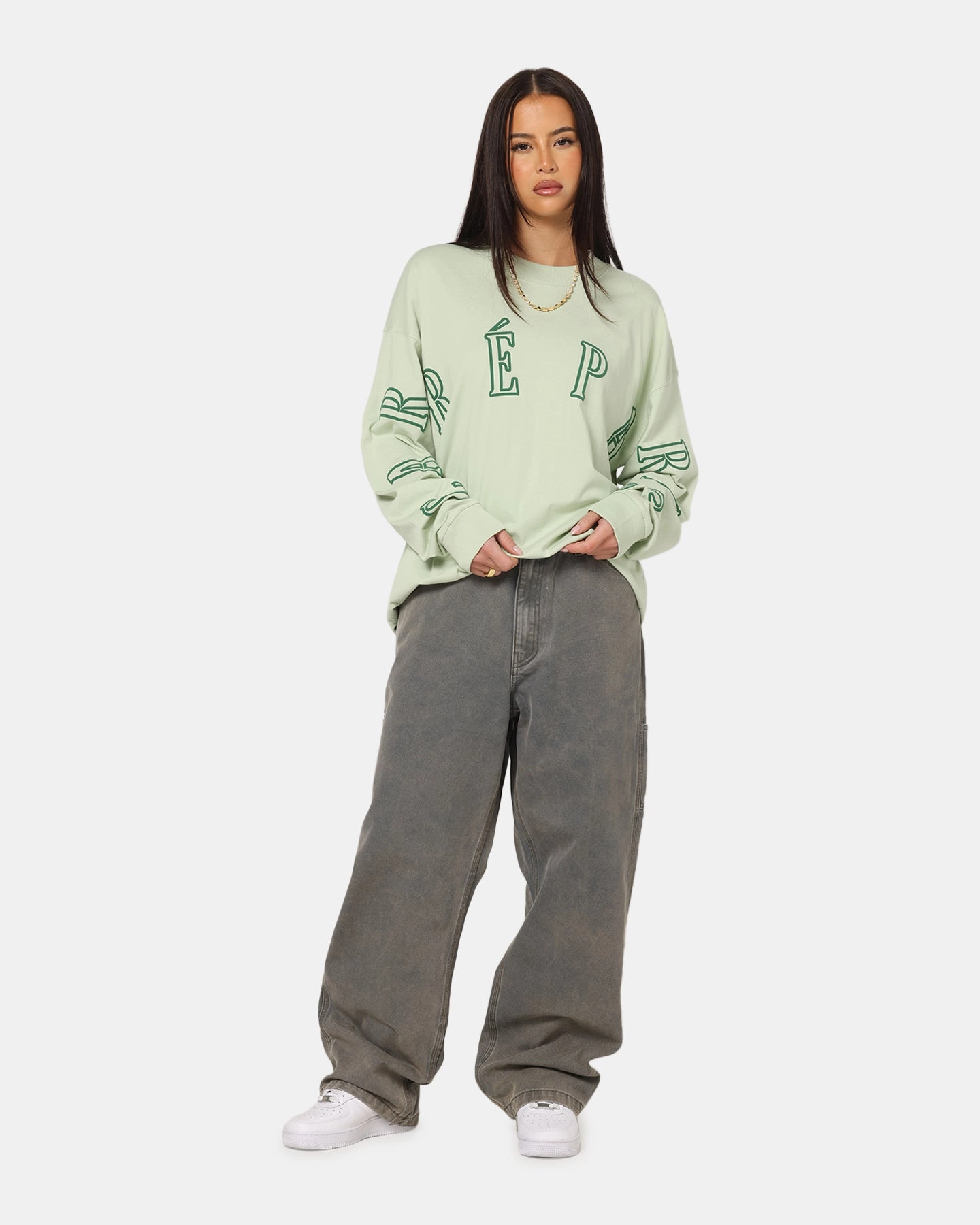 Chill Wear Carre Vintage Pants Washed Grey
