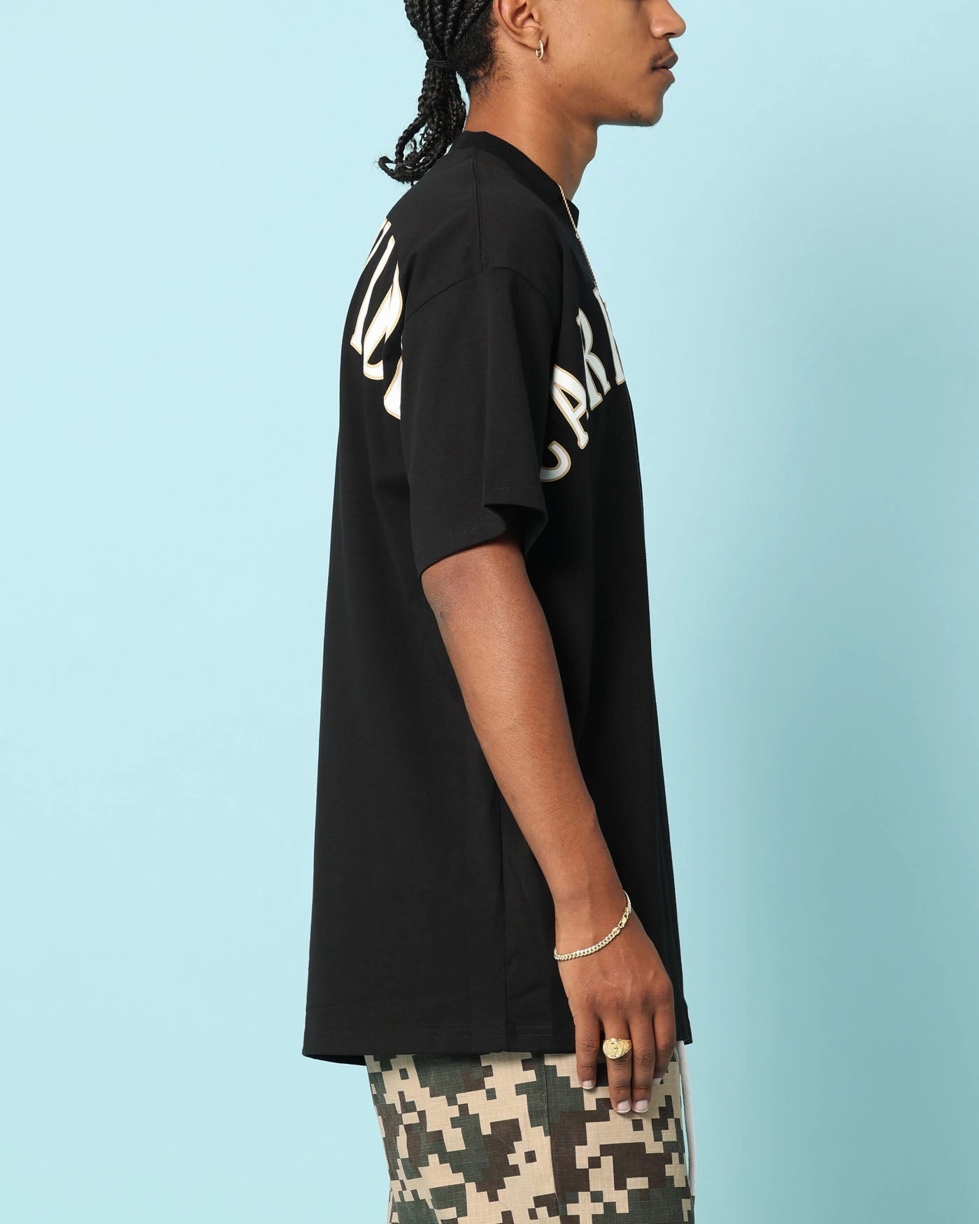 Carre Worldwide Oversized T-Shirt Black Modern Wear