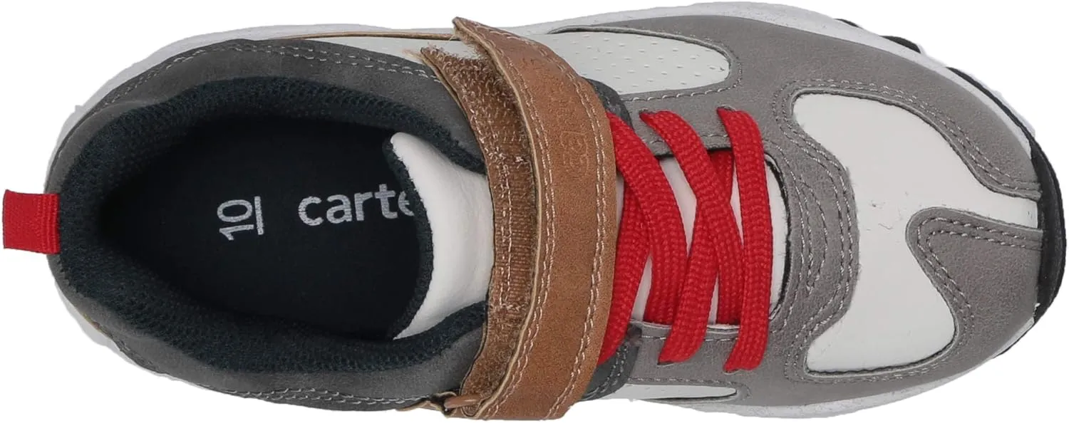 Carter's Unisex-Child Dad Hook and Loop Athletic Sneaker