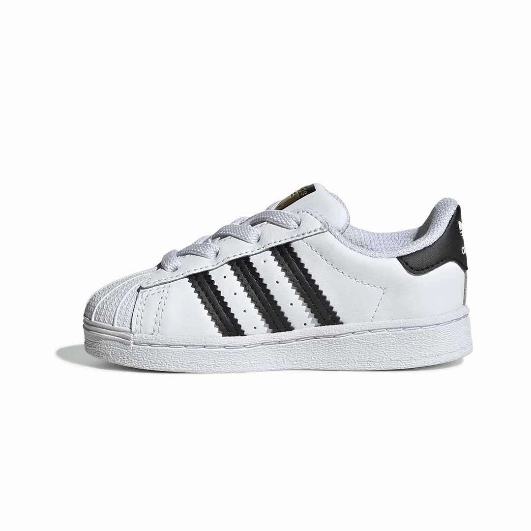 adidas - Kids' (Infant) Superstar Elastic Lace Shoes (FU7717) Exclusive Look Hard Surface