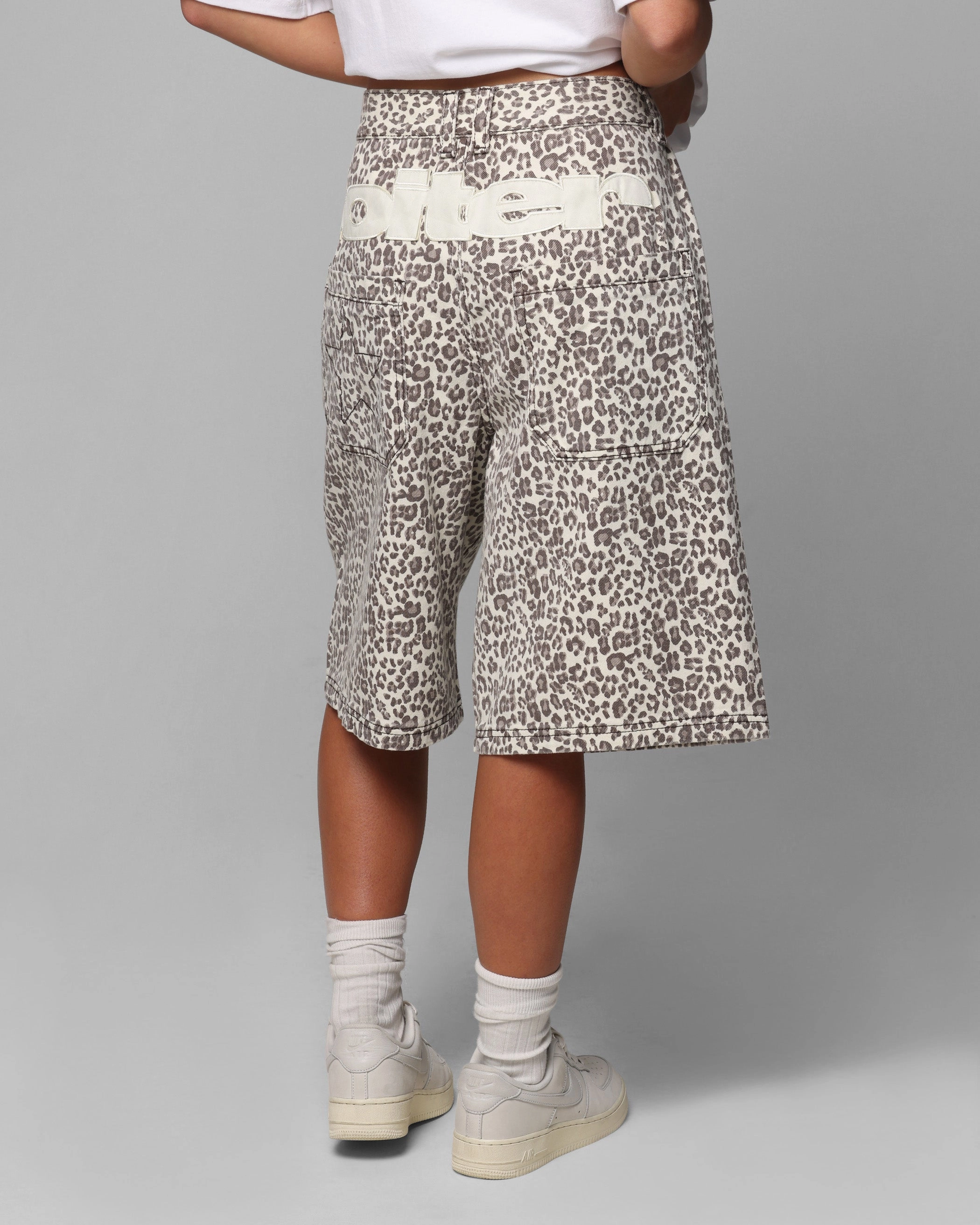 Breathable Performance Wear Soft Lines Loiter Collateral Jorts V2 Snow Leopard