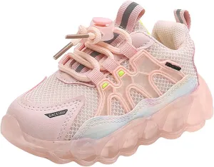 Cathalem Sneakers for Boys Toddler Tennis Shoes Slip On Boys Girls Sneakers Casual Woven Breathable with Soft Sports Shoes