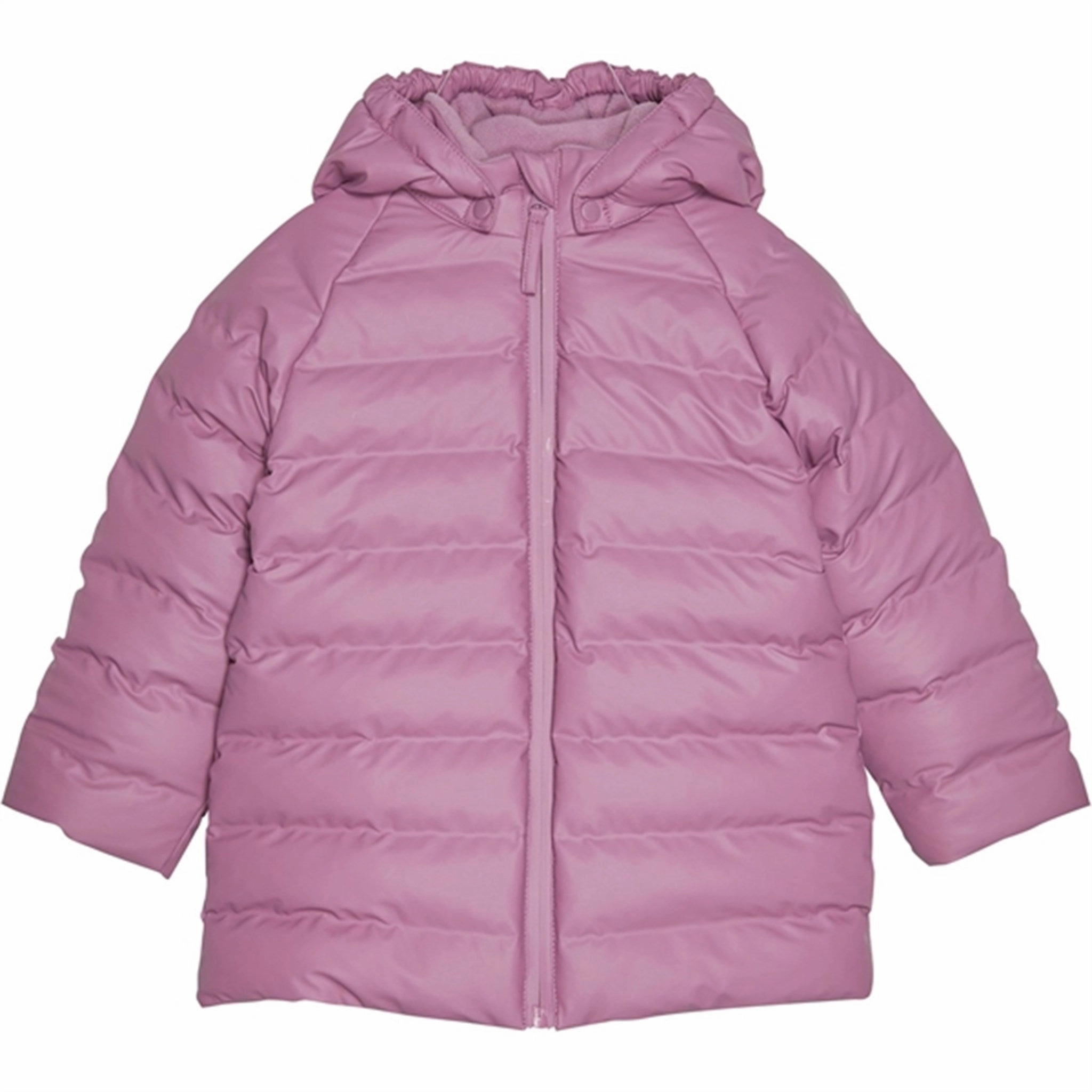 CeLaVi PU Winter Jacket Mellow Mauve Insulated Padding