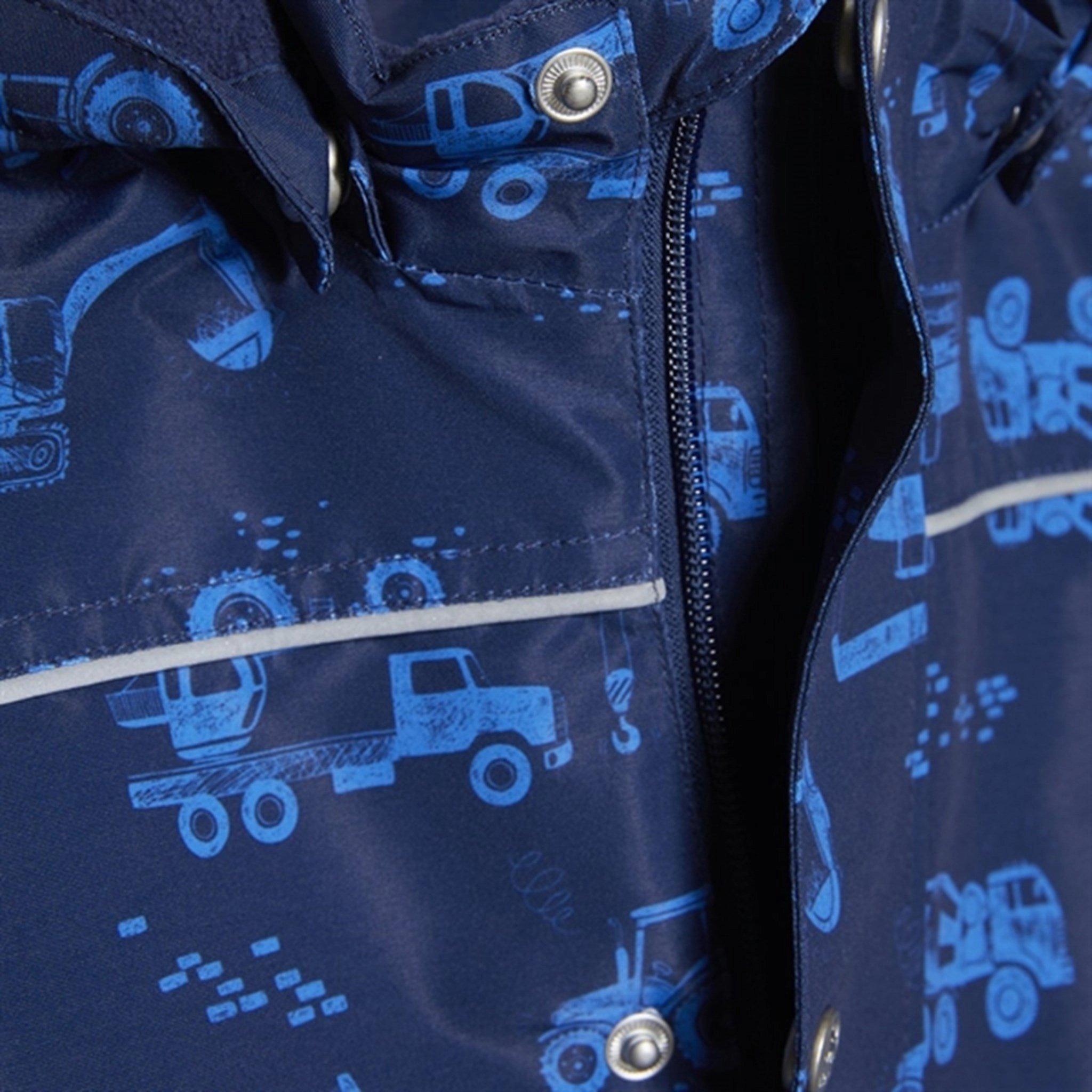 Soft Touch Texture CeLaVi Winter Jacket Pageant Blue