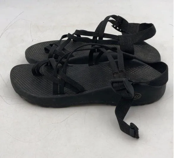 Chaco Men's Black Strappy Sandals - Size Measured