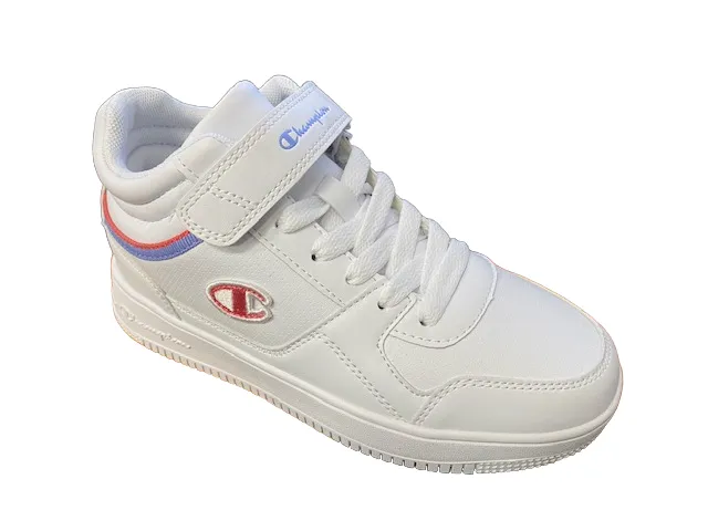 regional - themed running shoes ventilated shoes Champion scarpa sneakers alta da donna Rebound 2.0 Mid S11468 WW006 bianco corallo lilla