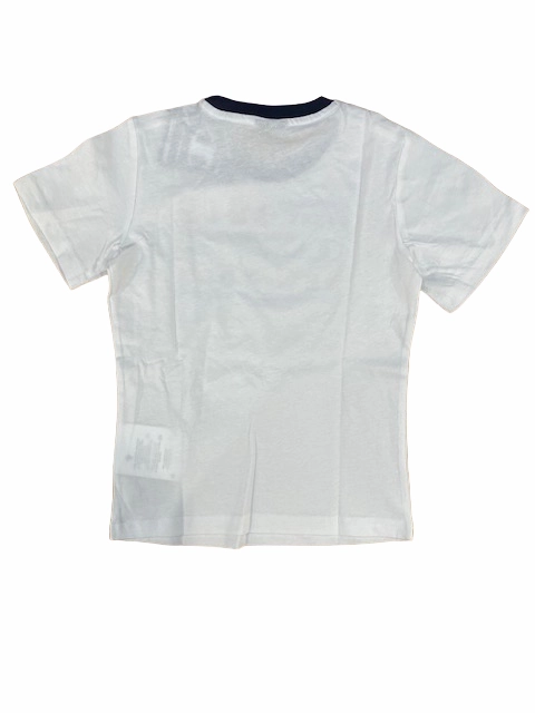 Champion completino da ragazzo Legacy Graphic T-shirt   Bermuda 306315 WW001 WHT white Relaxed Style