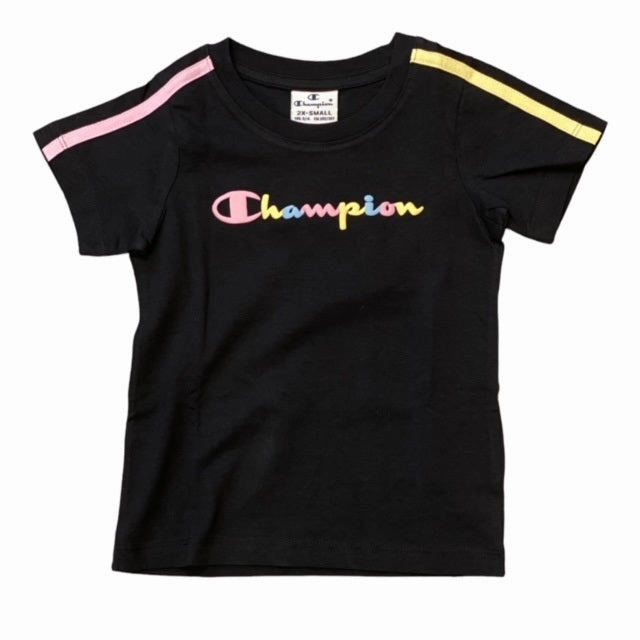 Champion Crewneck T-shirt 404349 KK001 NBK black Kids clothing