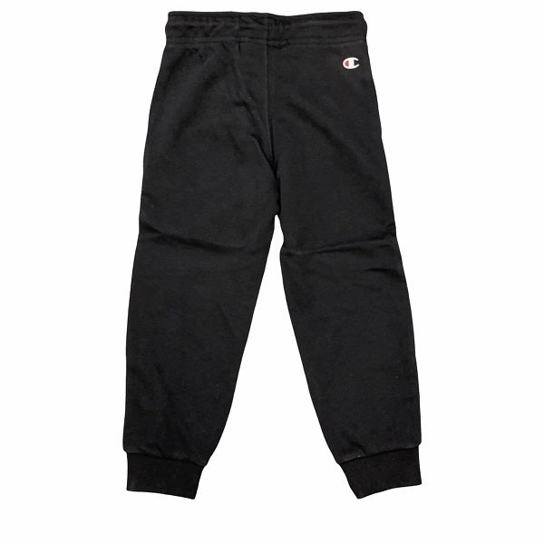 Active Movement Fit Champion Pantalone sortivo da ragazzo in felpa garzata con polsino alla caviglia 305906 KK001 NBK nero