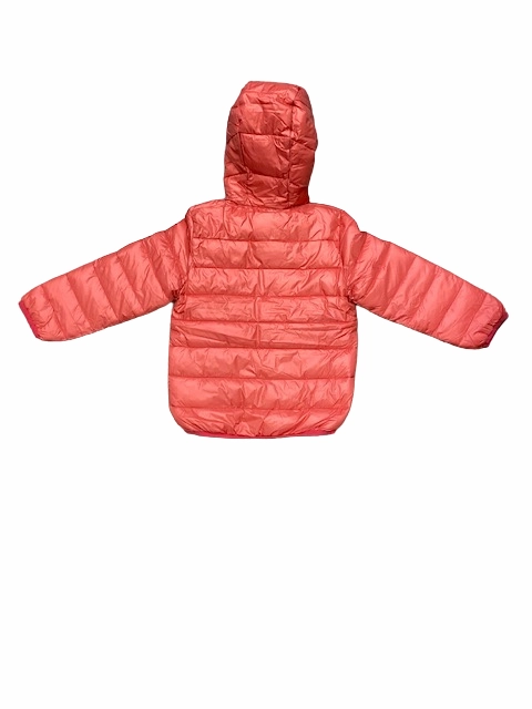 Eco Friendly Insulation Champion Piumino con cappuccio da ragazza 306197 PS171 TRSE rosa