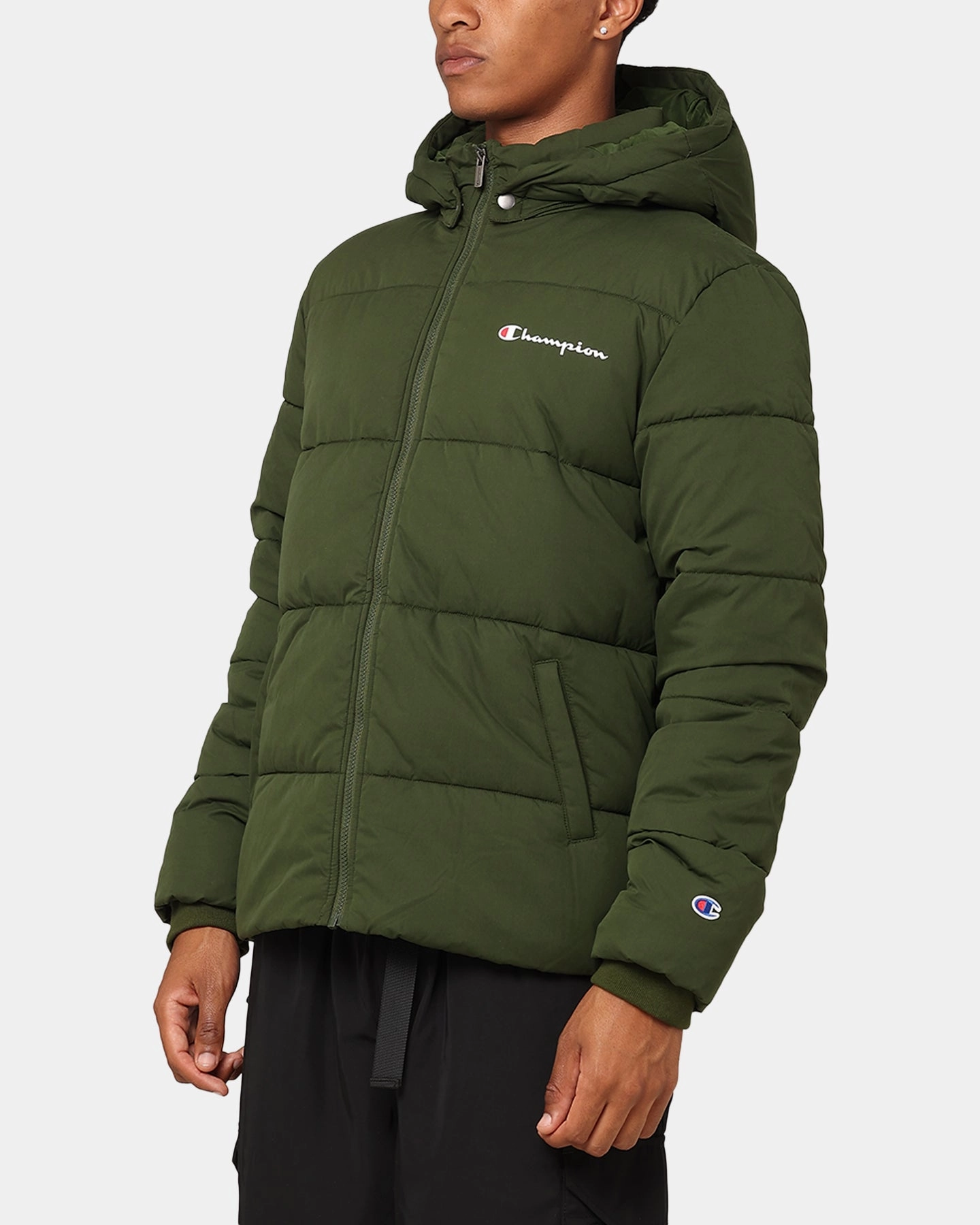 Champion Rochester Athletic Puffer Jacket Young Night petite size