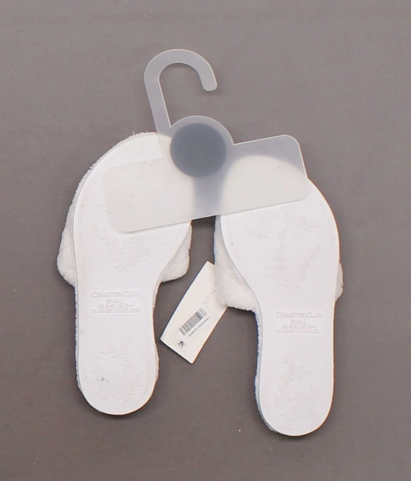 Charter Club Women's Open Toe Scuff Slippers