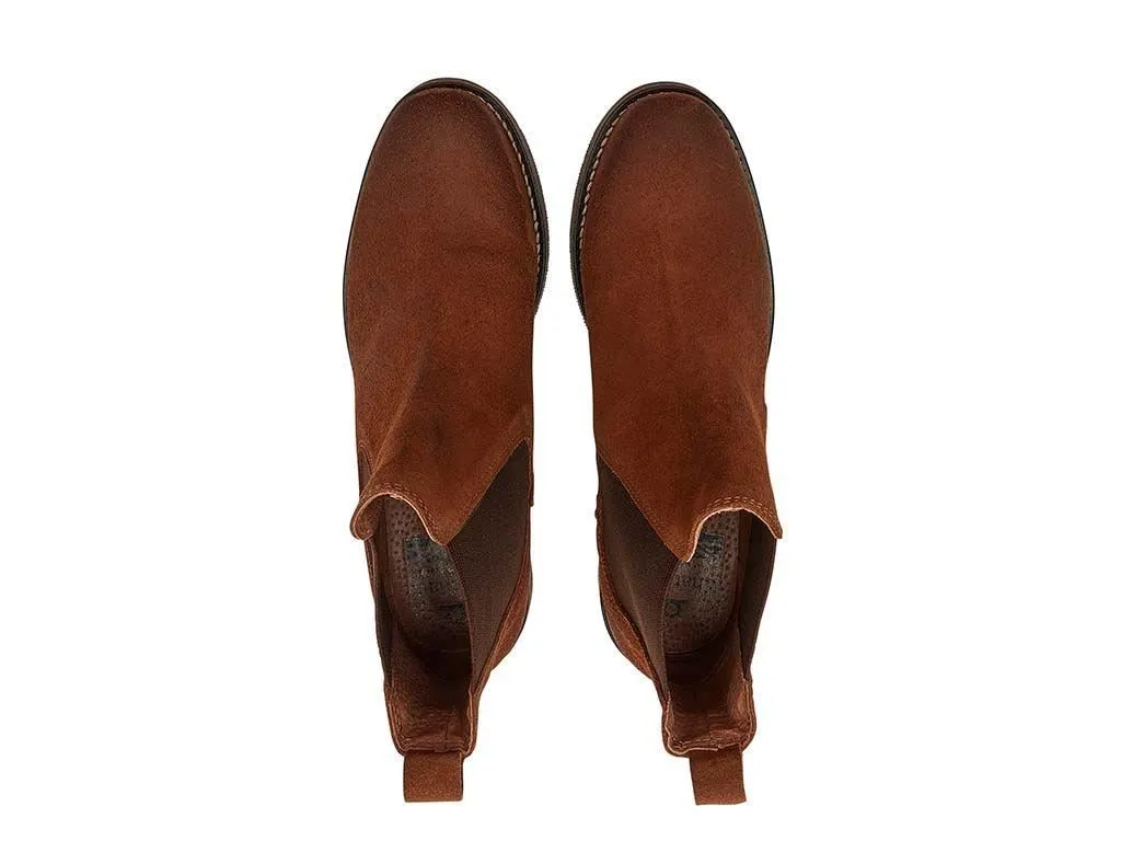 Chatham Women's Arlington Premium Suede Chelsea Boots in 3 Colour Options 3 to 8