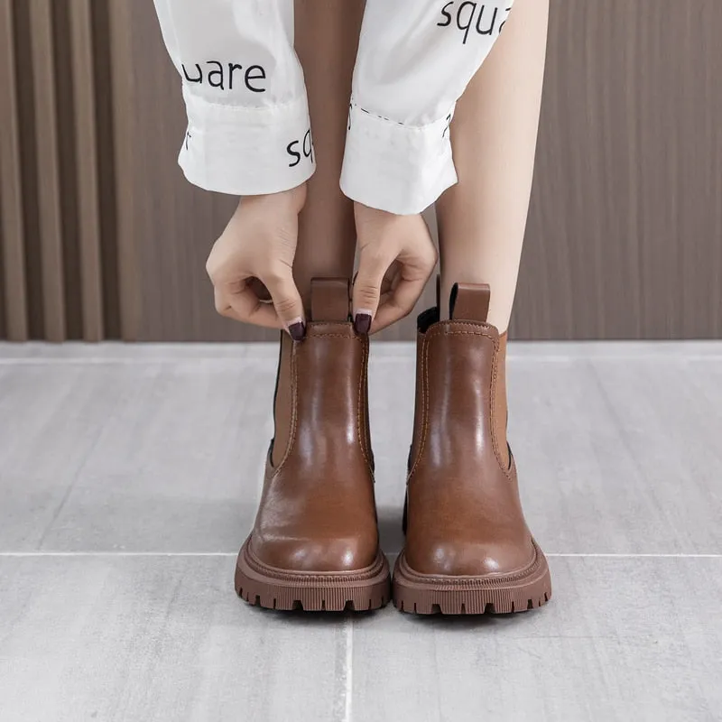 Chelsea Mid-Calf Boots