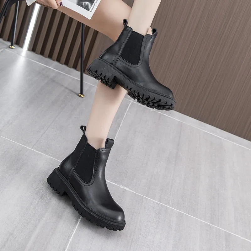 Chelsea Mid-Calf Boots