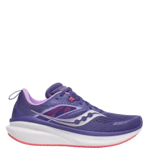 Saucony Women's Omni 22 Running Shoes in Marine/Crocus - Online Exclusive Distinctive materials