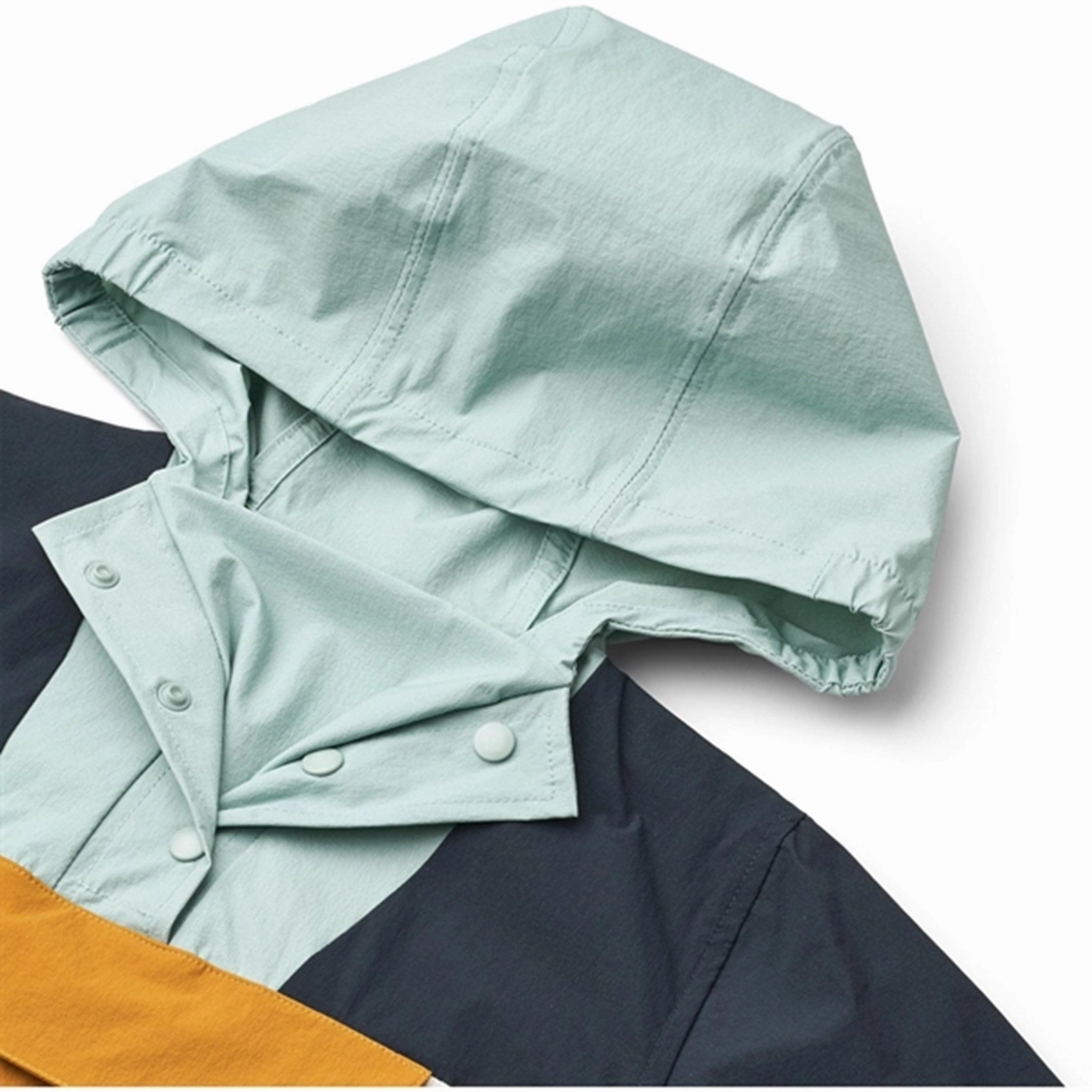 Liewood Classic Navy Multi Mix Mone Windbreaker Jacket Eco Friendly Recycled Material