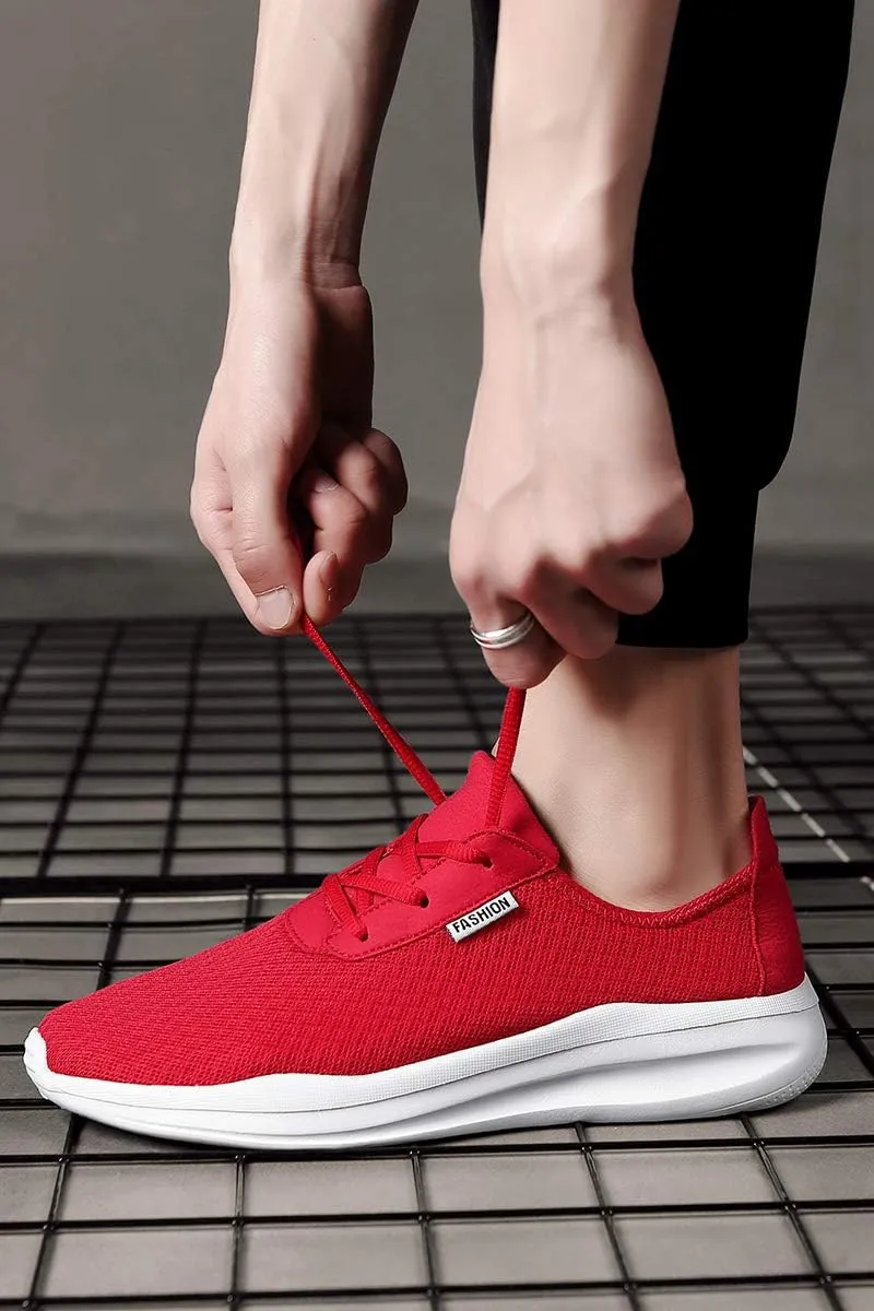 ChicWind Breathable Mesh Sports Shoes for Men Lightweight Athletic Running Shoes Comfortable Gym Sneakers