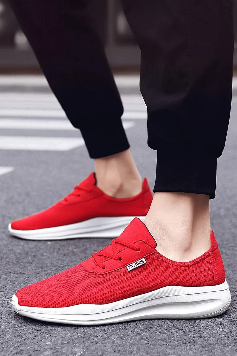 ChicWind Breathable Mesh Sports Shoes for Men Lightweight Athletic Running Shoes Comfortable Gym Sneakers