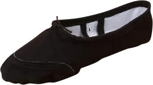 Children Casual Shoes Dance Sole Canvas Elastic Band Girls Split Flats Shoes Gymnastics Ballet Shoes Baby Shoes