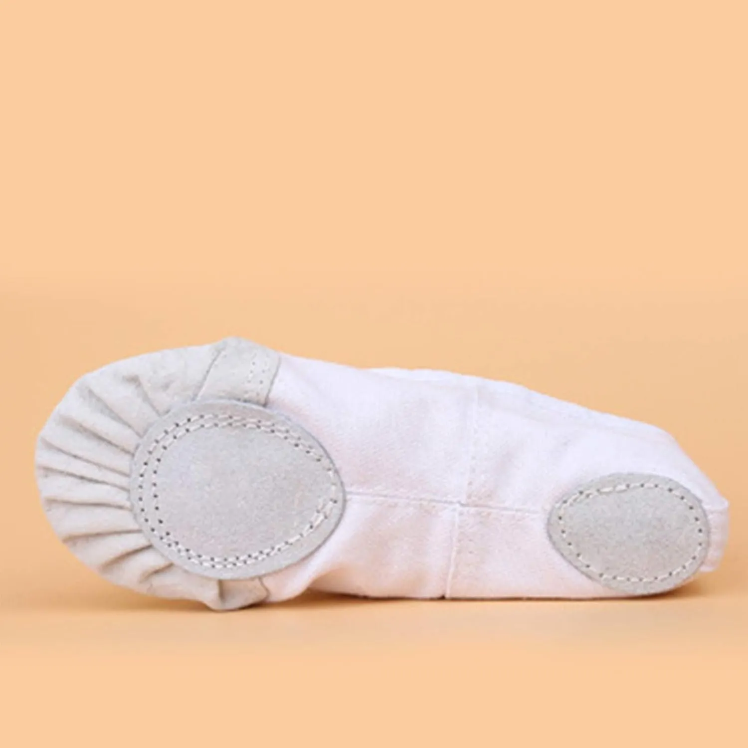Children Casual Shoes Dance Sole Canvas Elastic Band Girls Split Flats Shoes Gymnastics Ballet Shoes Baby Shoes