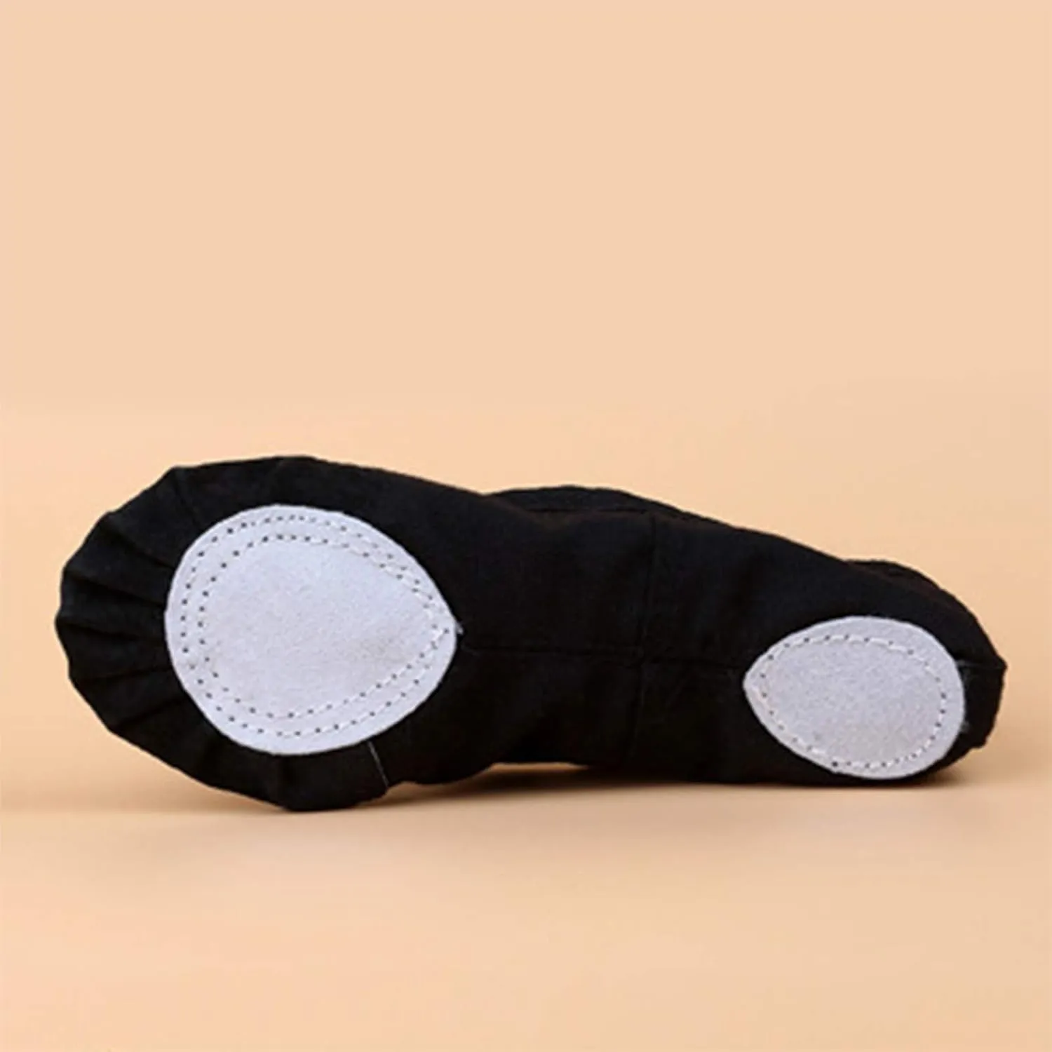 Children Casual Shoes Dance Sole Canvas Elastic Band Girls Split Flats Shoes Gymnastics Ballet Shoes Baby Shoes