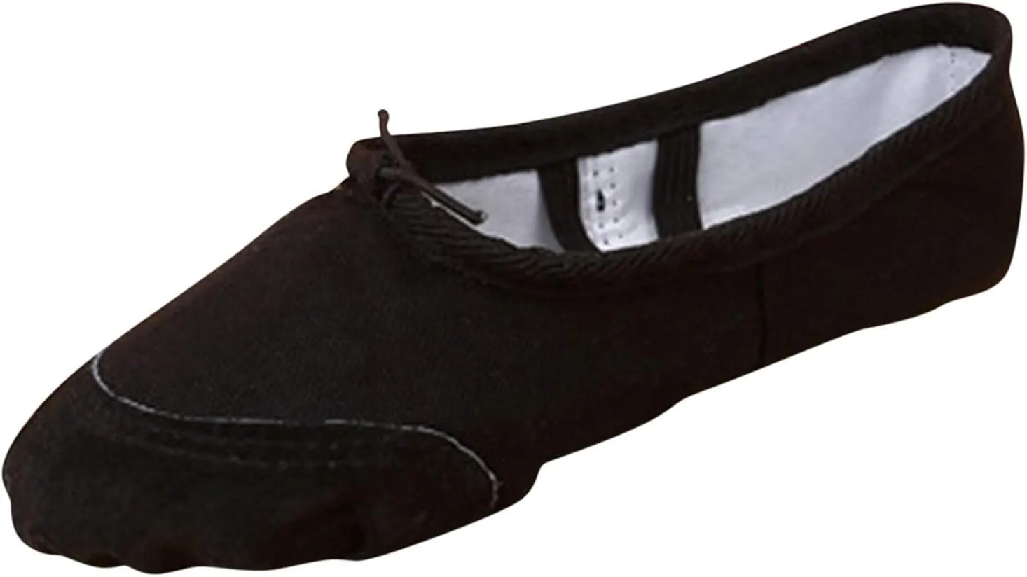 Children Casual Shoes Dance Sole Canvas Elastic Band Girls Split Flats Shoes Gymnastics Ballet Shoes Baby Shoes