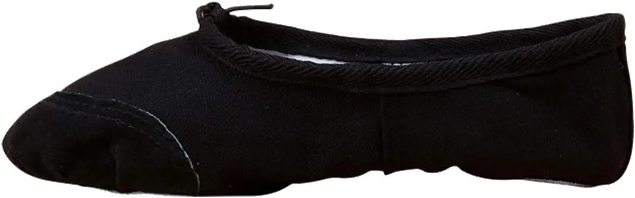 Children Casual Shoes Dance Sole Canvas Elastic Band Girls Split Flats Shoes Gymnastics Ballet Shoes Baby Shoes