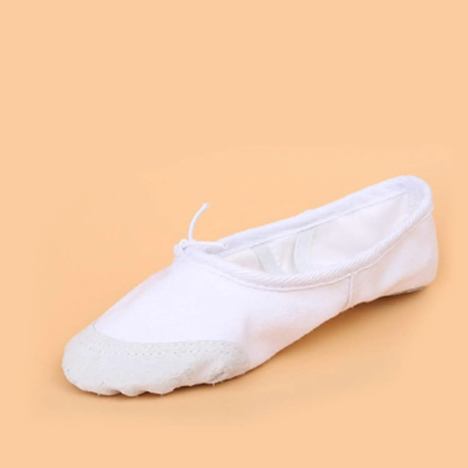 Children Casual Shoes Dance Sole Canvas Elastic Band Girls Split Flats Shoes Gymnastics Ballet Shoes Baby Shoes