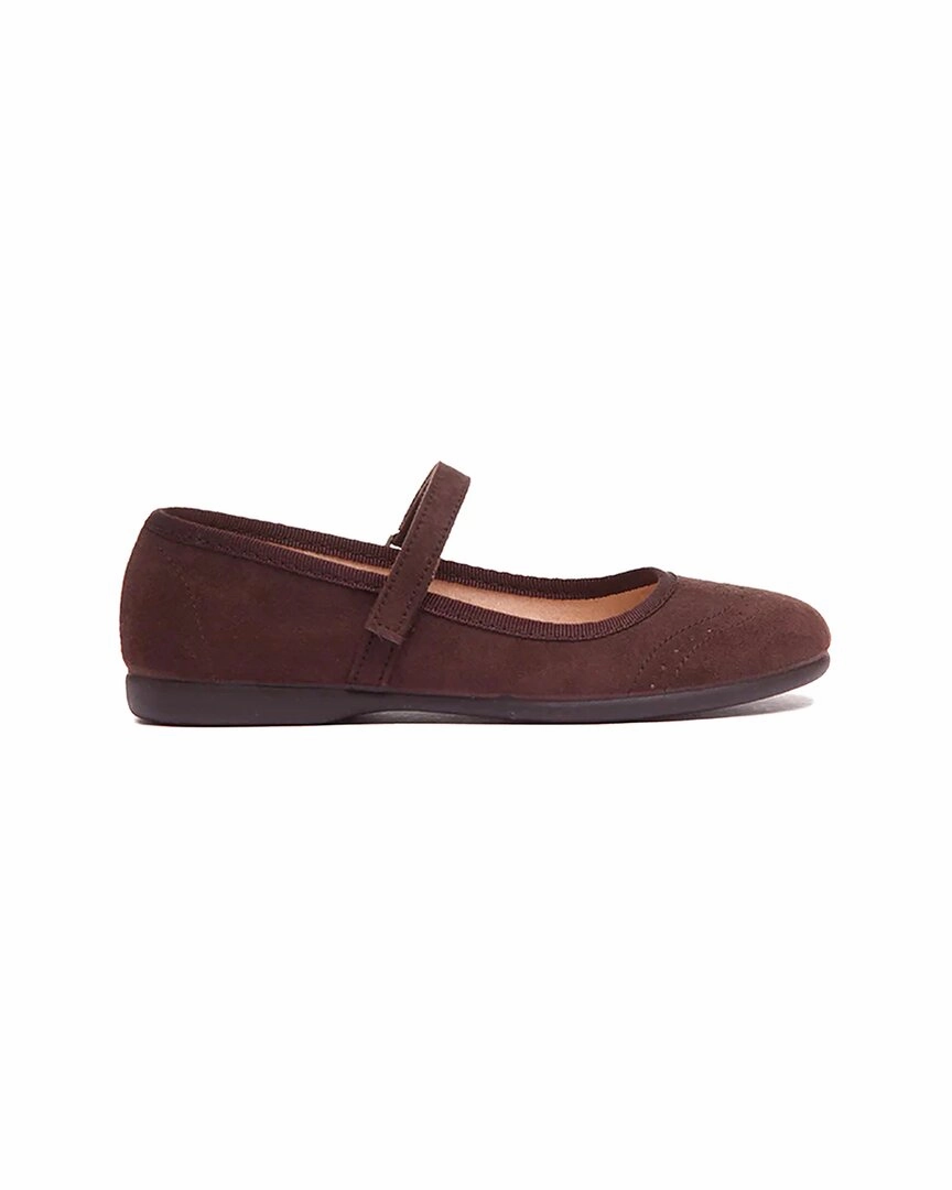 Childrenchic Classic Spectator Suede Mary Jane Eco Wear Abrasion Resistant Heel