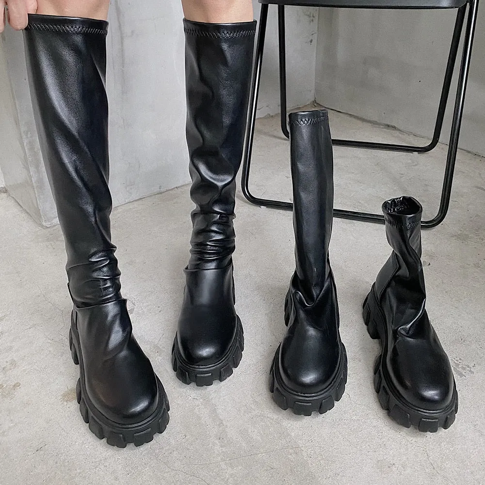 Children's Boots Short Boots Handsome But Knee
