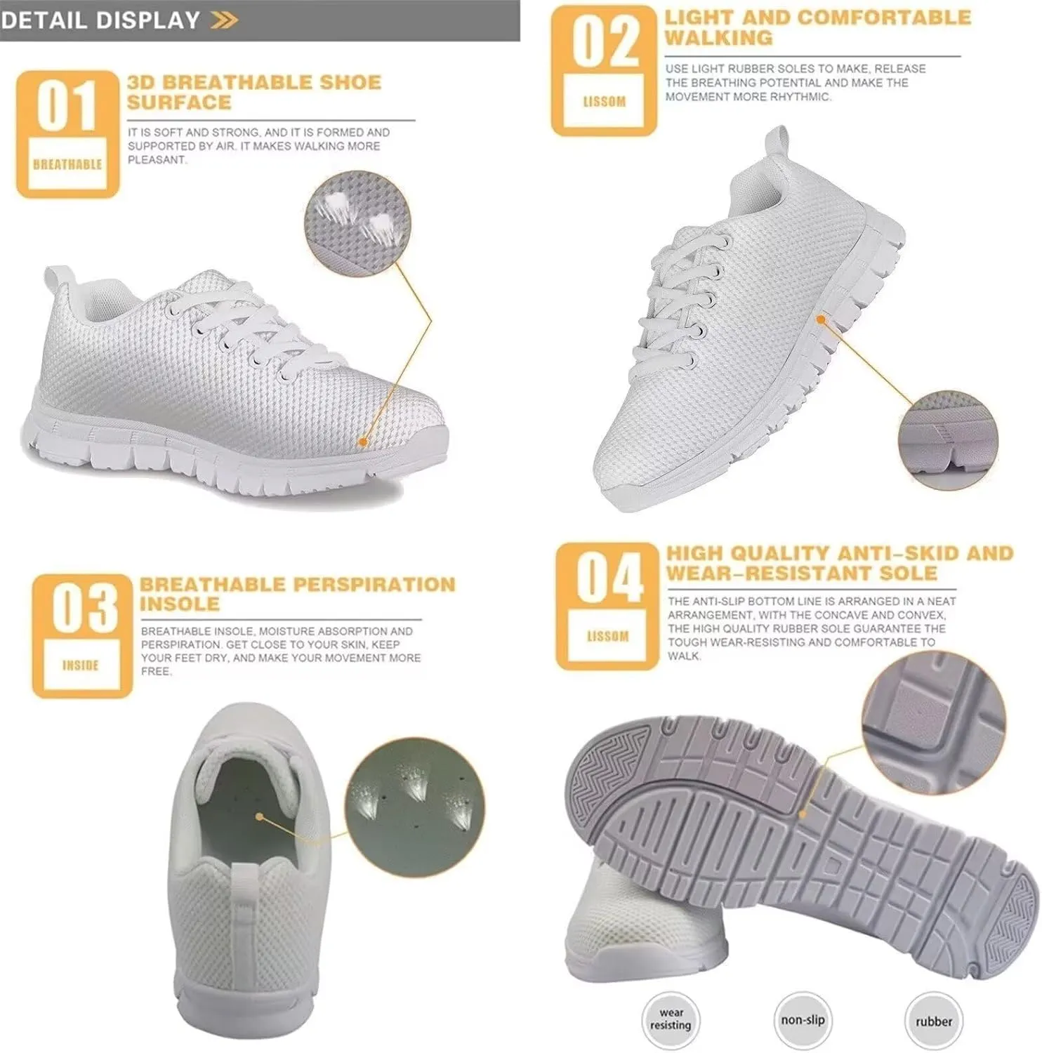 Children's Butterfly Sneaker Soft Lightweight Non-Slip Athletic Hiking Shoes for Big Kids Breathable Lace-Up Walking Sneaker for Litter Kids US 11-5