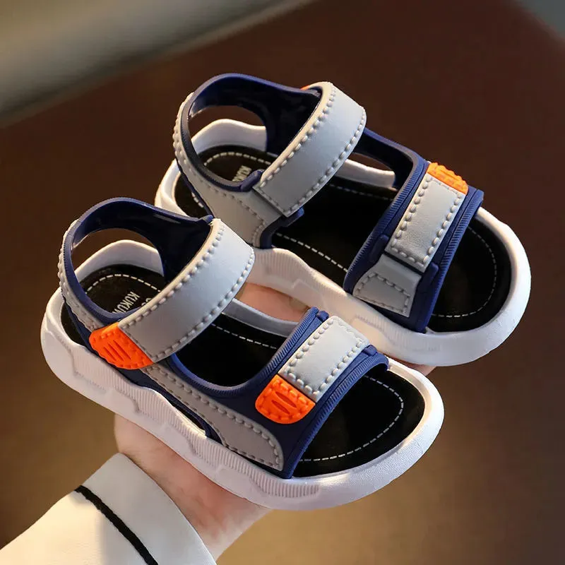 Children's Summer Boys Leather Sandals