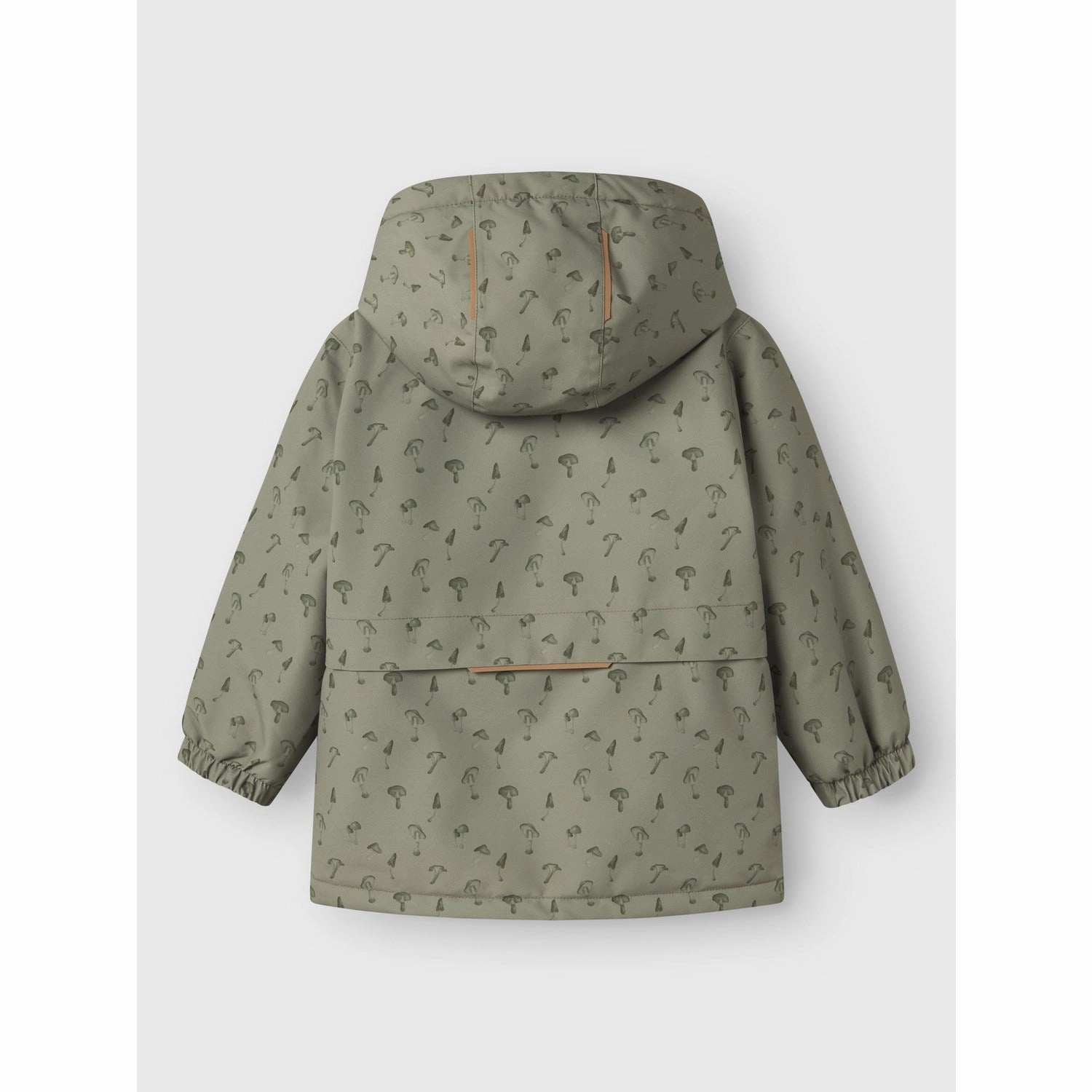 Lil'Atelier Overland Trek Mushroom Nmmlasnow10 Jkt Fo Aop1 Lil Compression Fold Design TemperatureRegulating Fabric