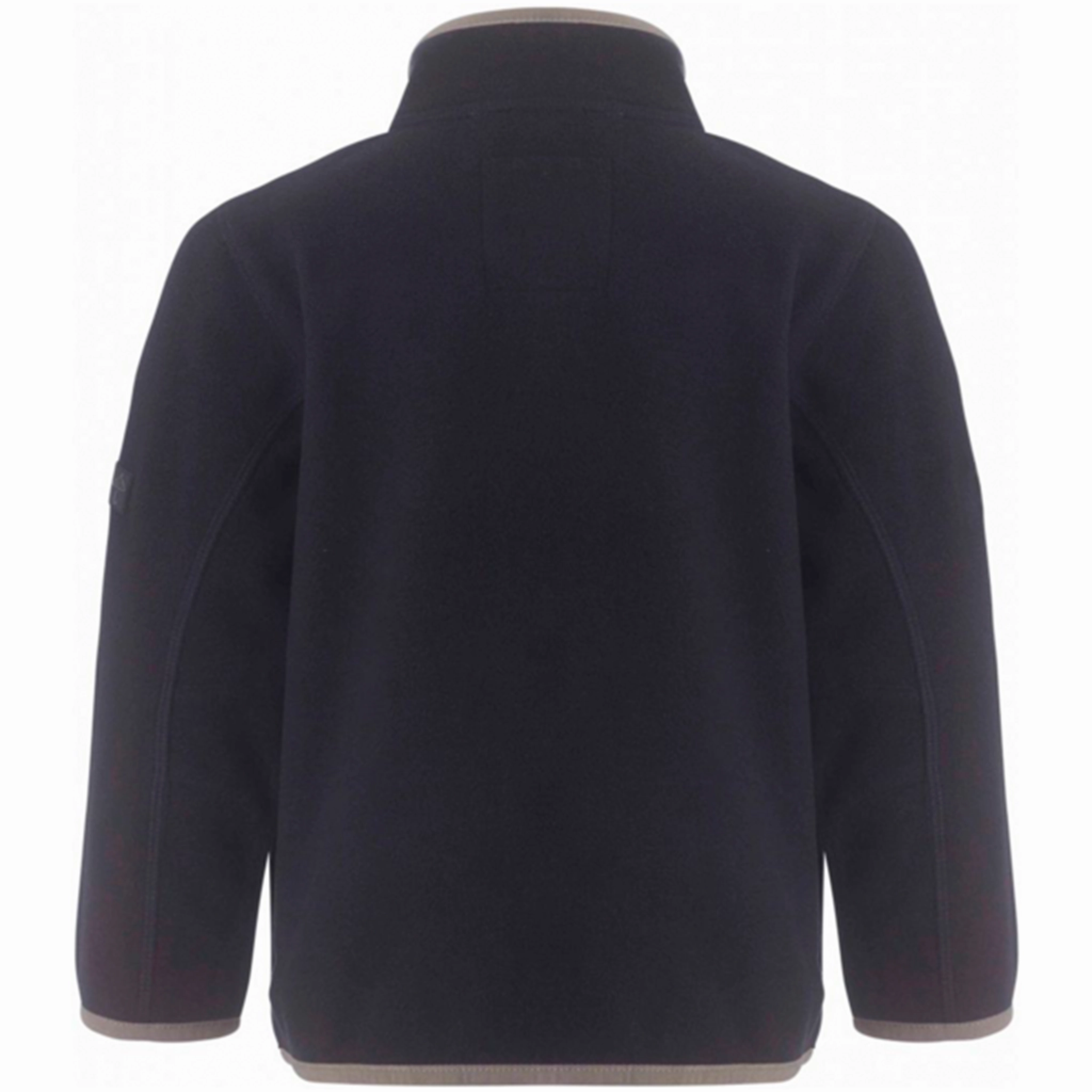 Ver de Terre Doubleface Fleece Jakke Navy/Mocca Comfy Fit