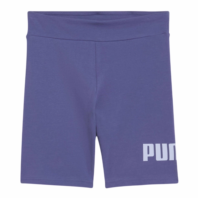 Athletic Tights Puma Pantaloncino Ragazza 686074-46 Mirtillo Essential Logo