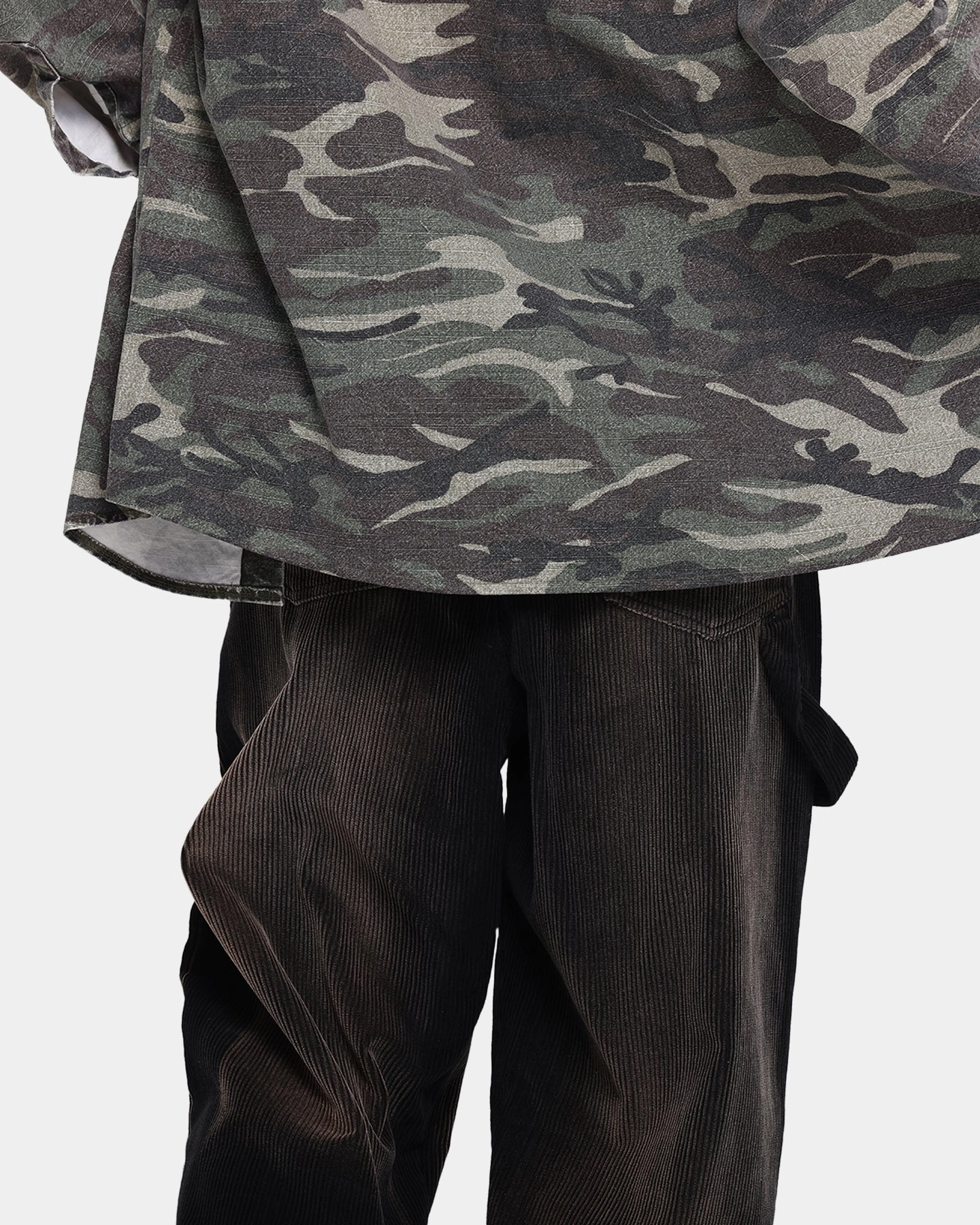 XXIII Corduroy Wash Pants Black Flex Fit Moisture wicking