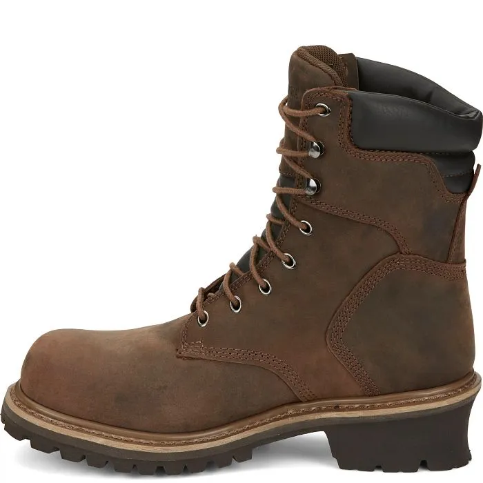Chippewa Hador Steel Toe Waterproof Logger Boots with 400g Insulation - 55025