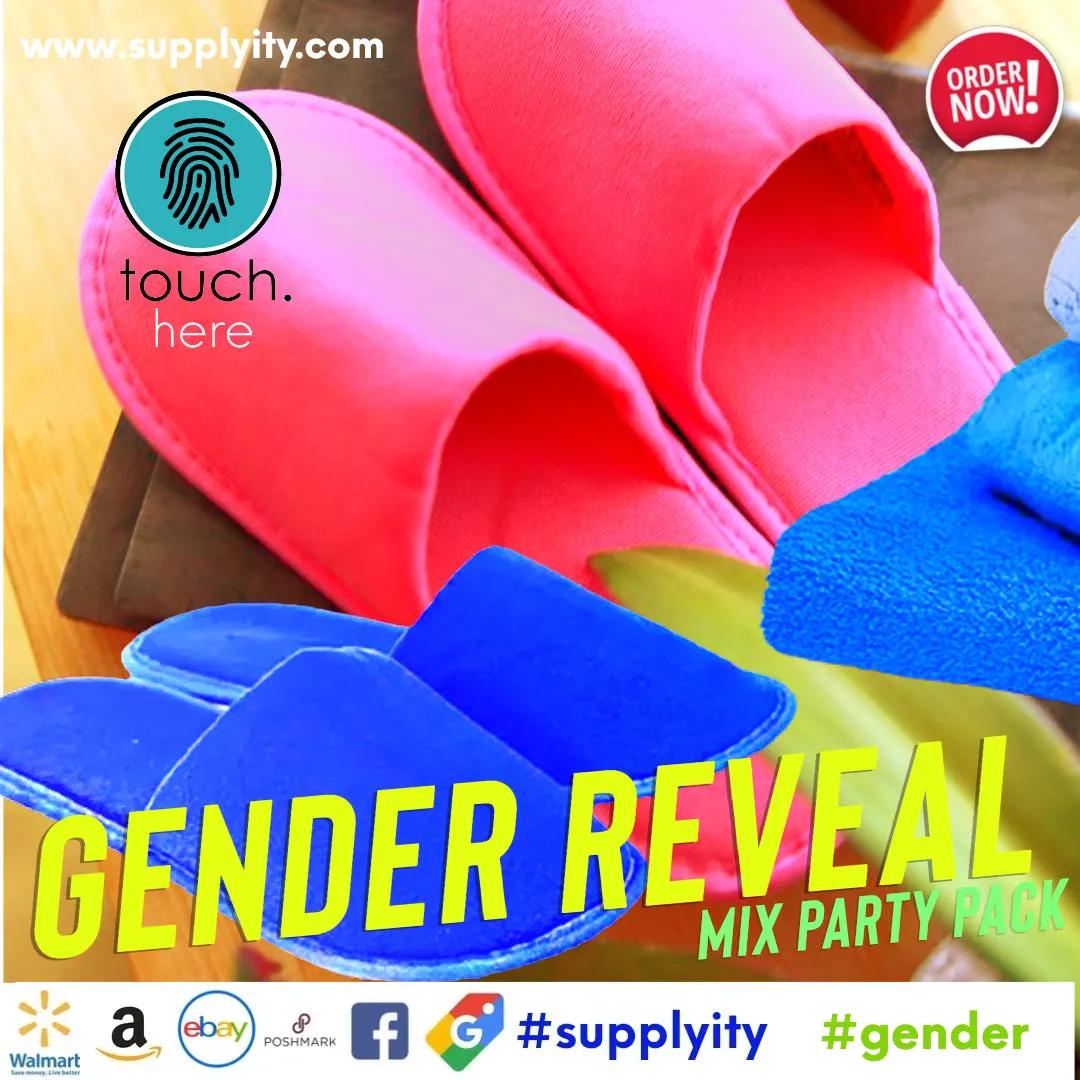 Chochili Color Mix 5 Pairs Fabric Packed Terry Cotton Disposable Hotel Slippers for Airbnb Spa Wedding Guests White Blue Green Black Red