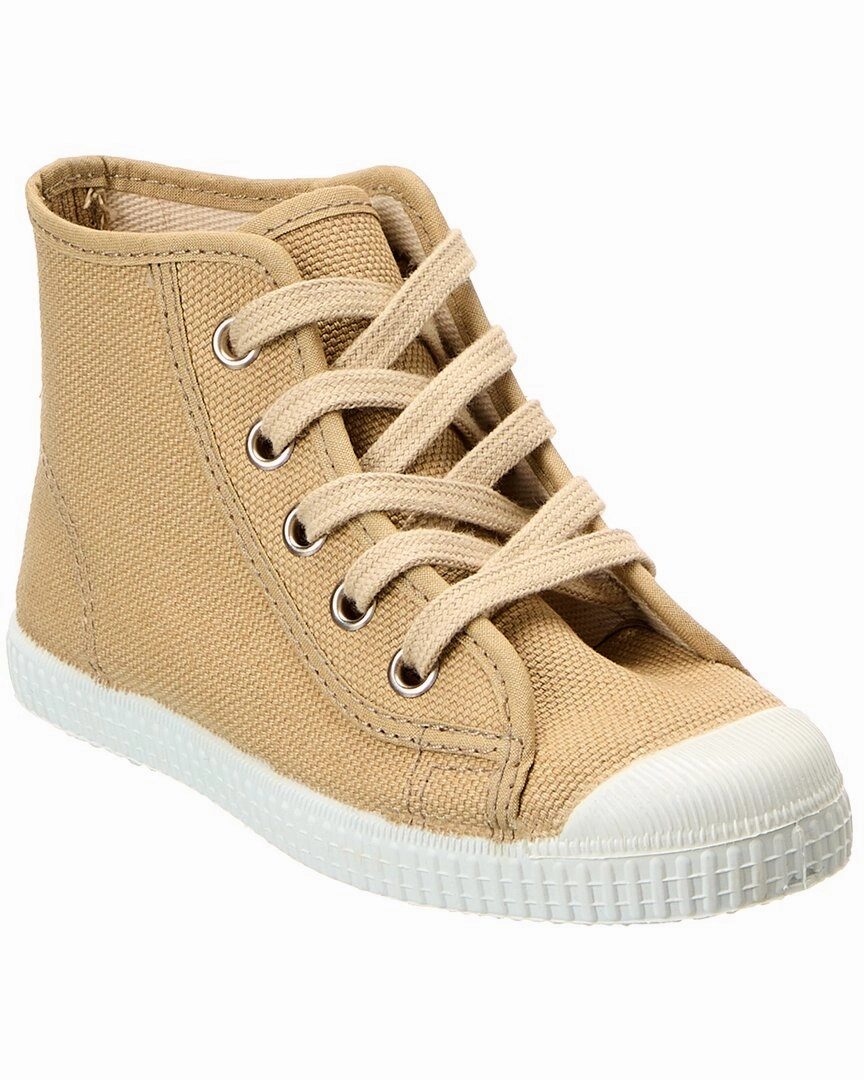 Cienta Canvas High-Top Sneaker Travel Ease Neutral Colors