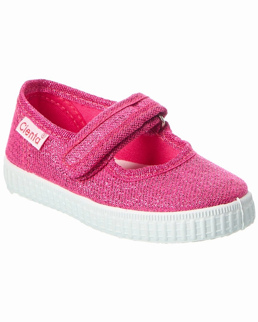Cienta Mary Jane Canvas Sneaker Wide Fit Option